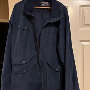REI Men's Dark Blue Military Jacket